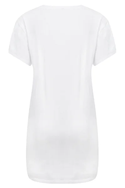 Noční košile | Loose fit Moschino Underwear bílá