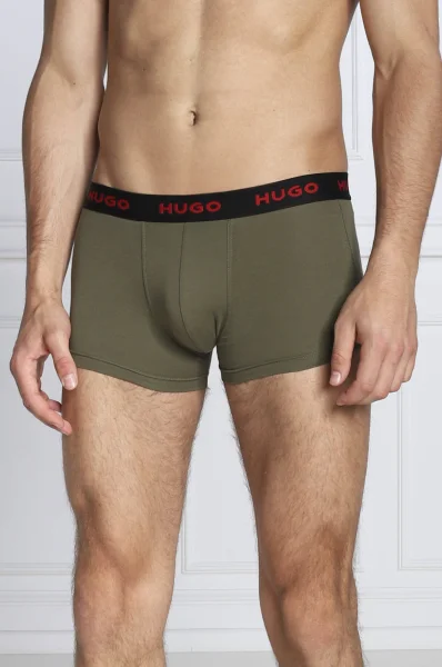 Boxerky 3-pack Hugo Bodywear bílá