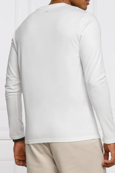 Tričko s dlouhým rukávem | Regular Fit Calvin Klein Performance bílá