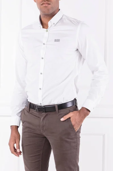 Košile BIADO_R | Regular Fit BOSS GREEN bílá