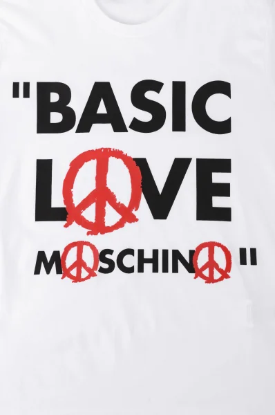 TRIČKO Love Moschino bílá