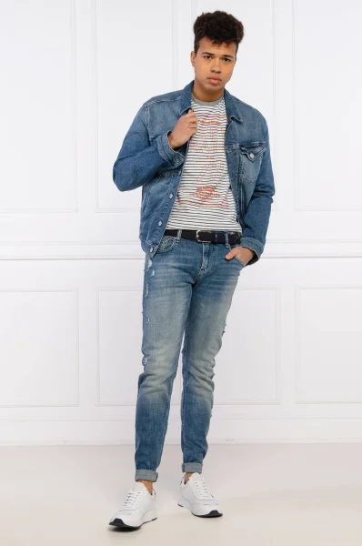 Tričko MILO | Regular Fit Pepe Jeans London bílá