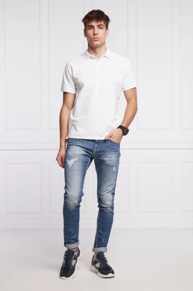 Polokošile | Slim Fit Pepe Jeans London bílá