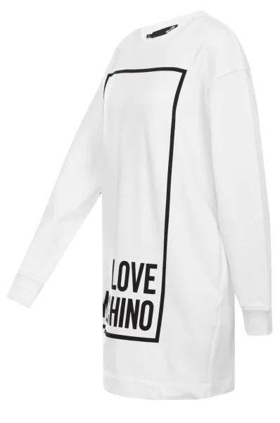 Šaty Love Moschino bílá