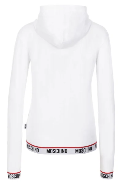 MIKINA Moschino Underwear bílá