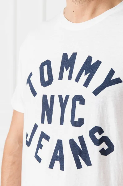 Tričko | Regular Fit Tommy Jeans bílá