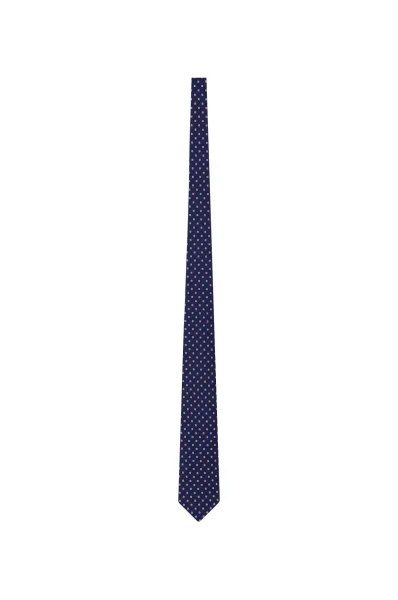 Kravata |s příměsí hedvábí HUGO tmavě modrá