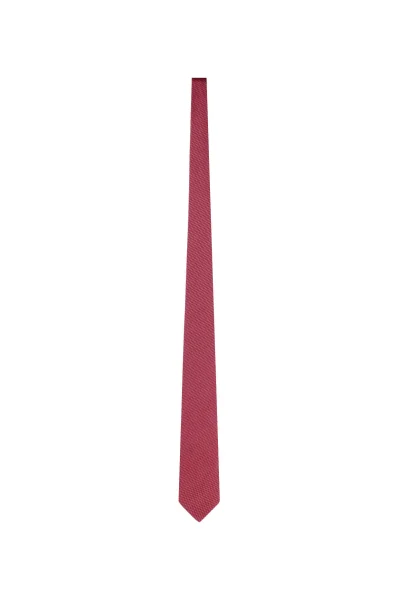 Hedvábný kravata HUGO vínový 