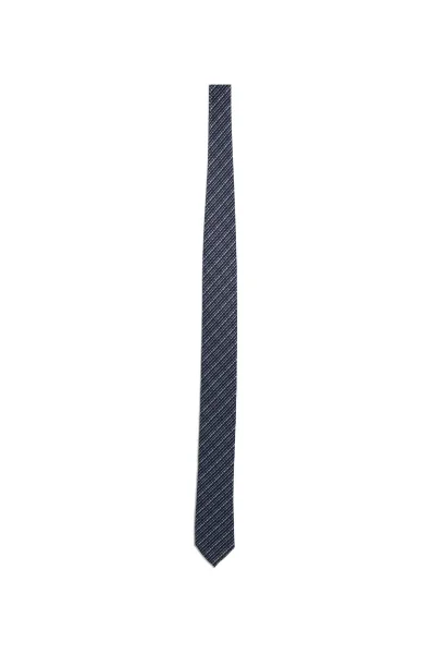 Hedvábný kravata BOSS BLACK modrá