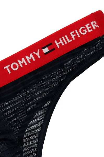 Tanga Tommy Hilfiger tmavě modrá