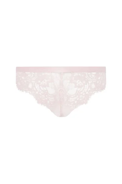 Kalhotky brazilky Guess Underwear pudrově růžový
