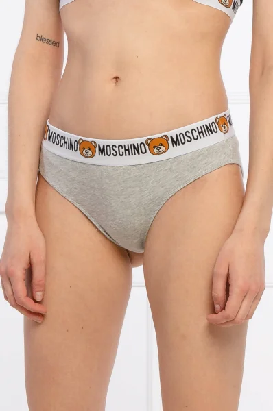 Kalhotky Moschino Underwear šedý