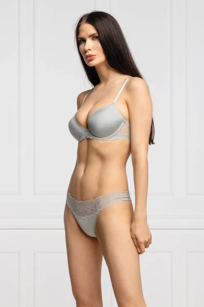 Podprsenka Calvin Klein Underwear popelavě šedý