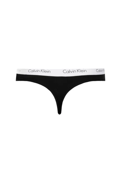 Tanga 2-pack Calvin Klein Underwear černá