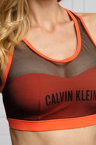 Podprsenka Calvin Klein Swimwear korálově růžový