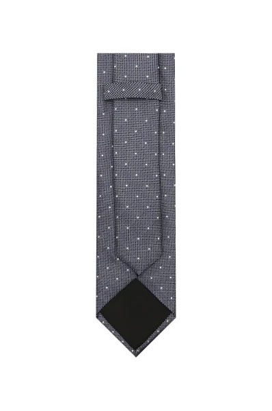 Hedvábný kravata H-TIE 7,5 CM BOSS BLACK tmavě modrá