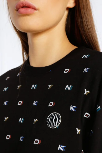 Noční košile | Loose fit DKNY SLEEPWEAR černá