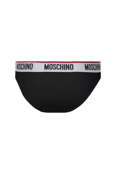 Kalhotky brazilky Moschino Underwear černá