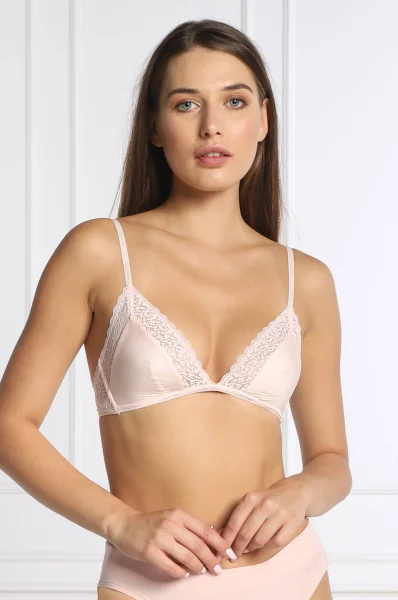 Podprsenka Calvin Klein Underwear pudrově růžový