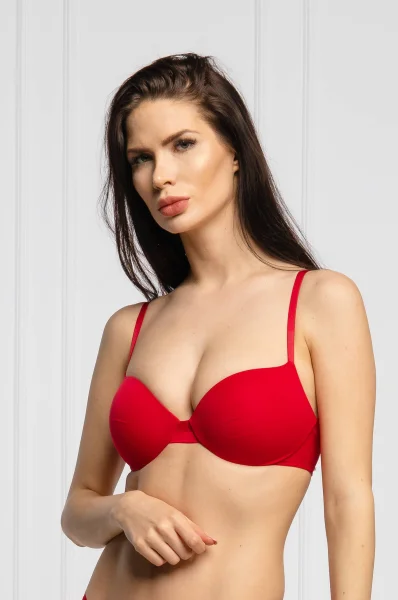 Podprsenka Demi Lightly Lined Calvin Klein Underwear červený