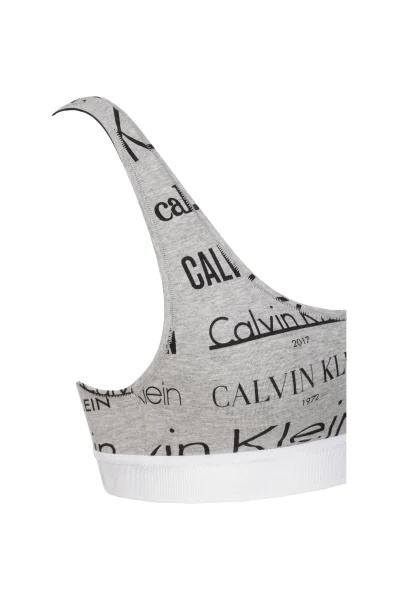 Podprsenka Bralette Calvin Klein Underwear šedý