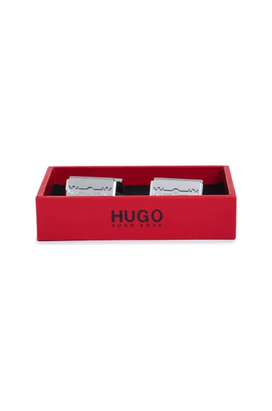 Manžetové knoflíčky E-pazor HUGO stříbrný