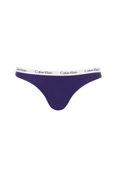 TANGA 3-PACK Calvin Klein Underwear fialový