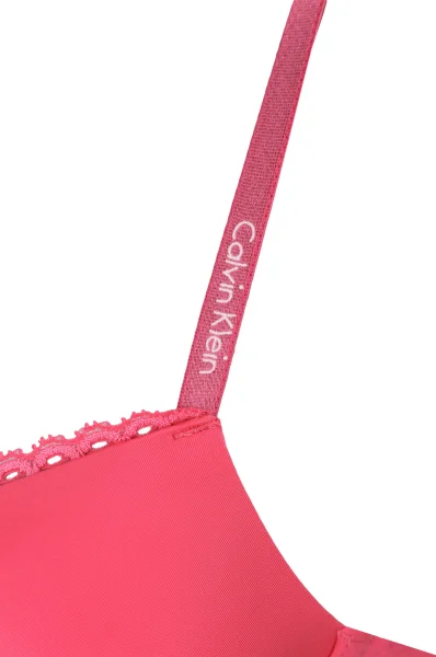 Podprsenka Lift Demi Calvin Klein Underwear korálově růžový
