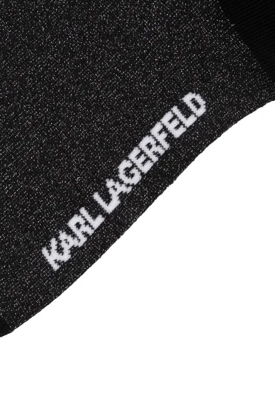 PONOŽKY Karl Lagerfeld grafitově šedá