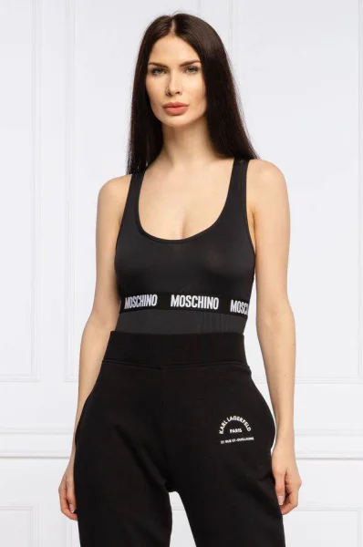 Body | Slim Fit Moschino Underwear černá