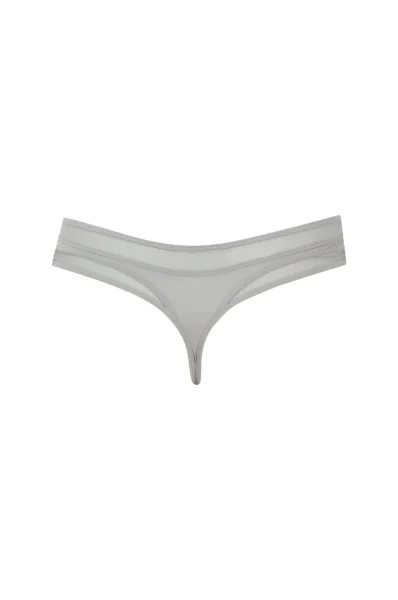 Tanga Naked Touch Tailored Calvin Klein Underwear šedý