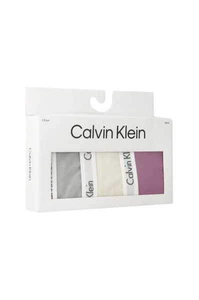 Kalhotky 3-pack Calvin Klein Underwear krémová