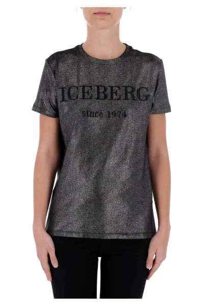 Tričko | Regular Fit Iceberg stříbrný