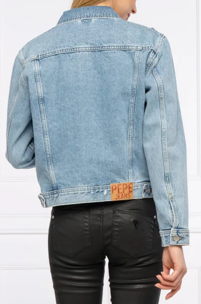 Džínová bunda ROSE | Regular Fit Pepe Jeans London světlo modrá