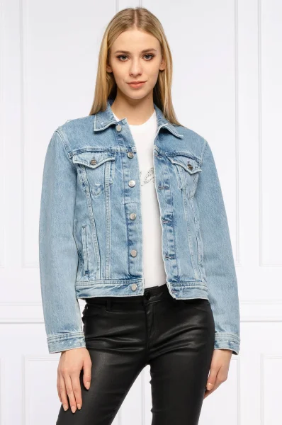 Džínová bunda ROSE | Regular Fit Pepe Jeans London světlo modrá