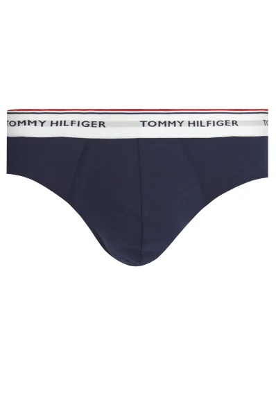 Slipy 3-pack Tommy Hilfiger tmavě modrá