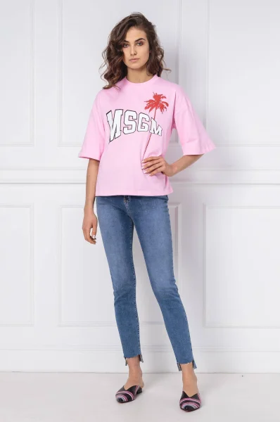 T-shirt | Loose fit MSGM růžová