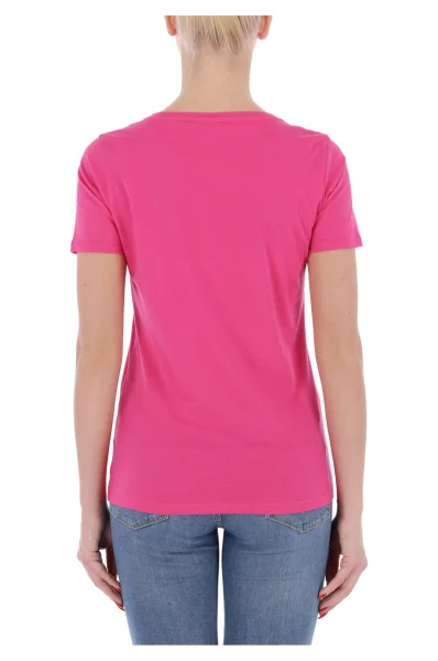 Tričko Telelogo | Regular Fit BOSS ORANGE růžová