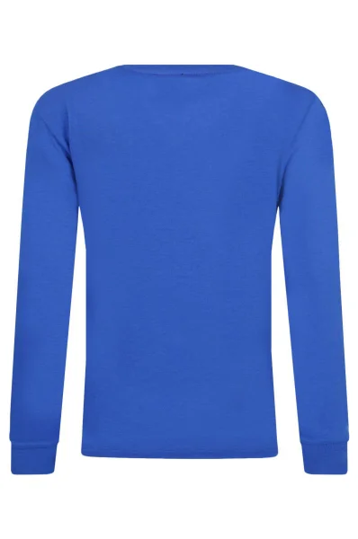 Tričko s dlouhým rukávem TJUSTDIVISION | Regular Fit Diesel modrá