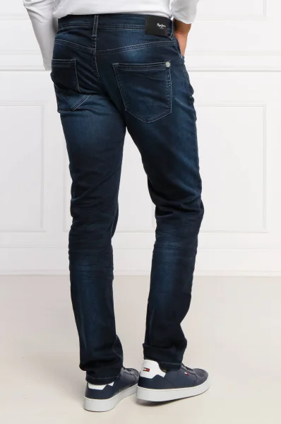 Džíny STANLEY | Tapered | regular waist Pepe Jeans London tmavě modrá