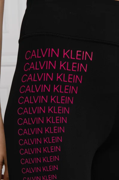 Legíny | Slim Fit Calvin Klein Performance černá