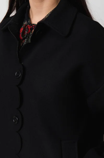 Vlněný kabát | s příměsí kašmíru Red Valentino černá