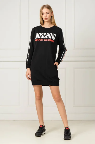 Šaty | Regular Fit Moschino Underwear černá