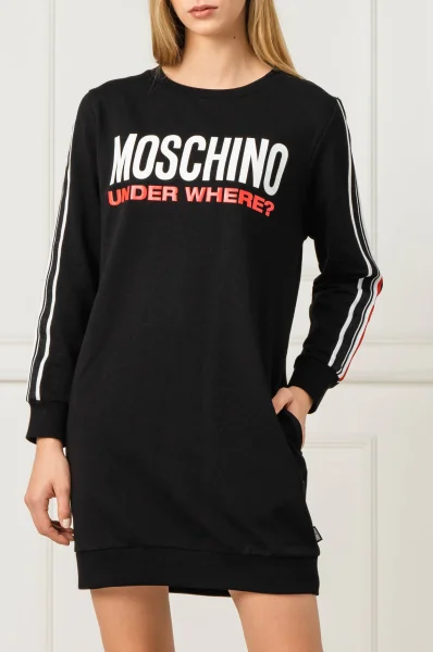 Šaty | Regular Fit Moschino Underwear černá