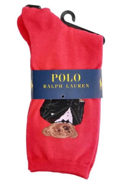 Ponožky Tux Bear POLO RALPH LAUREN červený