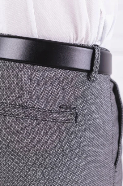 Kalhoty Rice3-W | Slim Fit BOSS BLACK grafitově šedá