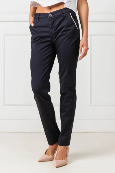 Kalhoty | Regular Fit | regular waist Liu Jo tmavě modrá