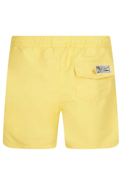 Koupací šortky TRAVELER | Regular Fit POLO RALPH LAUREN žlutý