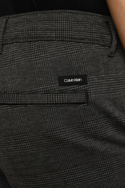 Kalhoty | Comfort fit Calvin Klein grafitově šedá
