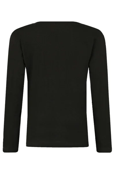 Tričko s dlouhým rukávem | Regular Fit Lacoste černá